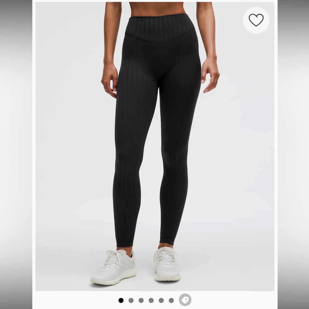 Lululemon Wunder Under Tonal Stripe